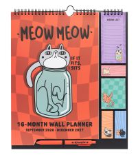 Meow Meow - planer ścienny 2026/2027