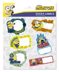 Minionki - naklejki na zeszyt