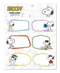 Snoopy - naklejki na zeszyt