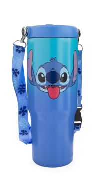 Lilo i Stitch Stitch - kubek termiczny ze smyczą
