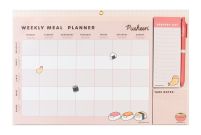 Pusheen Sushi Roll - planer posiłków magnetyczny