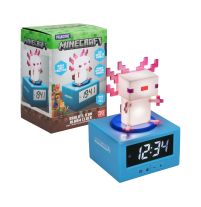 Minecraft Axolotl - budzik podświetlany