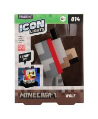 Minecraft Wolf - lampa