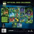 okładka kalendarza na rok 2012 dla fana serialu Ben 10 Alien Force