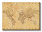 Canvas World Map Vintage do każdego wnętrza