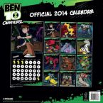 tylna okładka kalendarza na 2014 rok z bohaterami serialu animowanego Ben 10 z podglądem na wszystkie zdjęcia