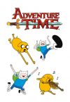 Zmywalne tatuaże z postaciami z kreskówki Adventure Time