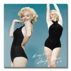 Marilyn Monroe cała moja miłość - Obraz na płótnie