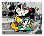 Mickey and Minnie - Obraz na płótnie