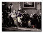 Obraz 80x60 przedstawia Marilyn Monroe Jamesa Deana Humphreya Bogart i Elvisa Presleya