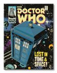 Obraz 60x80 przedstawia grafikę związaną z serialem Doctor Who