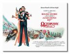 Obrazek 40x30 przedstawia ilustrację filmu James Bond Octopussy