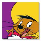 Obrazek 40x40 przedstawia najszybszą mysz świata Speedy Gonzalesa