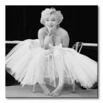 Obraz na płótnie z Marilyn Monroe w wymiarach 85x85 cm