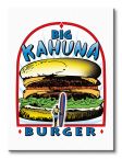 Duży obraz przedstawiający Kahuna Burger z filmu Pulp Fiction Quentina Tarantino