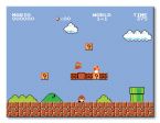 Obraz 80x60 przedstawia Mario z gry Mario Bros.
