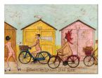 Obraz autorstwa Sam Toft pod tytułem Brighton Naked Bike Ride wymiary 40x30 cm