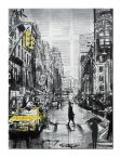 Obraz autorstwa Loui Jover pod tytułem Brooklyn Cab wymiary 30x40 cm
