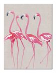 Obraz pod tytułem Summer Thornton (Elegant Flamingos) wymiary 30x40 cm