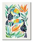 Obraz autorstwa Cat Coquillette pod tytułem Tropical Toucans wymiary 30x40 cm