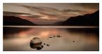 Obraz autorstwa Ian Winstanley pod tytułem Ullswater Rocks wymiary 100x50 cm