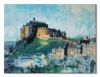 Obraz na płótnie przedstawiający zamek w Edynburgu