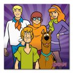Obraz na płótnie przedstawiający Scooby Doo oraz czwórkę jego przyjaciół