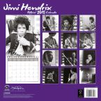 Naścienny kalendarz Jimi Hendrix na 2018 rok
