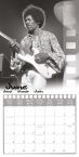 Kalendarz na 2018 rok z Jimim Hendrixem