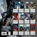 Kalendarz naścienny na 2018 rok z komiksowym Batmanem