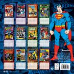 Kalendarz na ścianę na 2018 rok z superbohaterami DC Comics