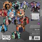 Kalendarz naścienny na 2018 rok z serialu Doctor Who