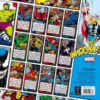 Kalendarz naścienny na 2018 rok z superbohaterami komiksów Marvela