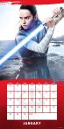 Kalendarz 2018 Star Wars: Ostatni Jedi - kalendarz 2018