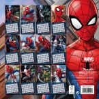 Kalendarz ścienny na 2018 rok ze Spidermanem