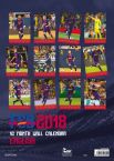 Kalendarz ścienny na 2018 rok z klubem FC Barcelona
