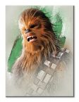 Obraz naścienny Star Wars: The Last Jedi (Chewbacca Brushstroke)