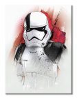 Obraz na ścianę Star Wars: The Last Jedi (Executioner Trooper Brushstroke)