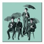 The Beatles Umbrellas obraz naścienny