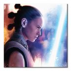 Obraz naścienny Star Wars: The Last Jedi (Rey Lightsaber Paint)