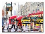 Canvas New York Shoppers o wymiarach 60x80 cm