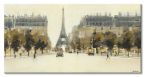Canvas Eiffel Tower Boulevard o wymiarach 100x50 cm