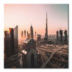 Canvas Dubai Sunrise 40x40 cm