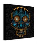 Canvas z filmu Coco przedstawiający meksykańską czaszkę - candy skull