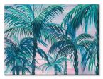 Canvas przedstawiający drzewa palmowe
