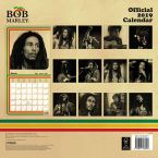 Tylna okładka kalendarza 2019 z Bob'em Marley'em