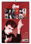 Tylna okładka kalendarza z David'em Bowie 2019