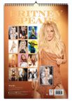 Tylna okładka kalendarza A3 z Britney Spears na 2019 rok