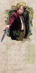 Strona kalendarza The Hobbit z Bilbo Baggins'em