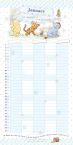 Strona kalendarza z Kubusiem Puchatkiem na 2019 rok